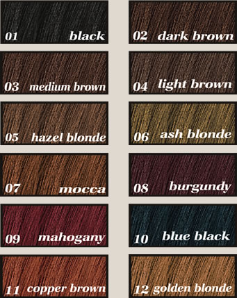 Loreal Hair Colour Chart 2015